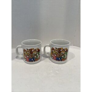 NEW 2cupSuper Mario & Friends "Group Photo" Camper Style 20oz Ceramic Coffee Mug